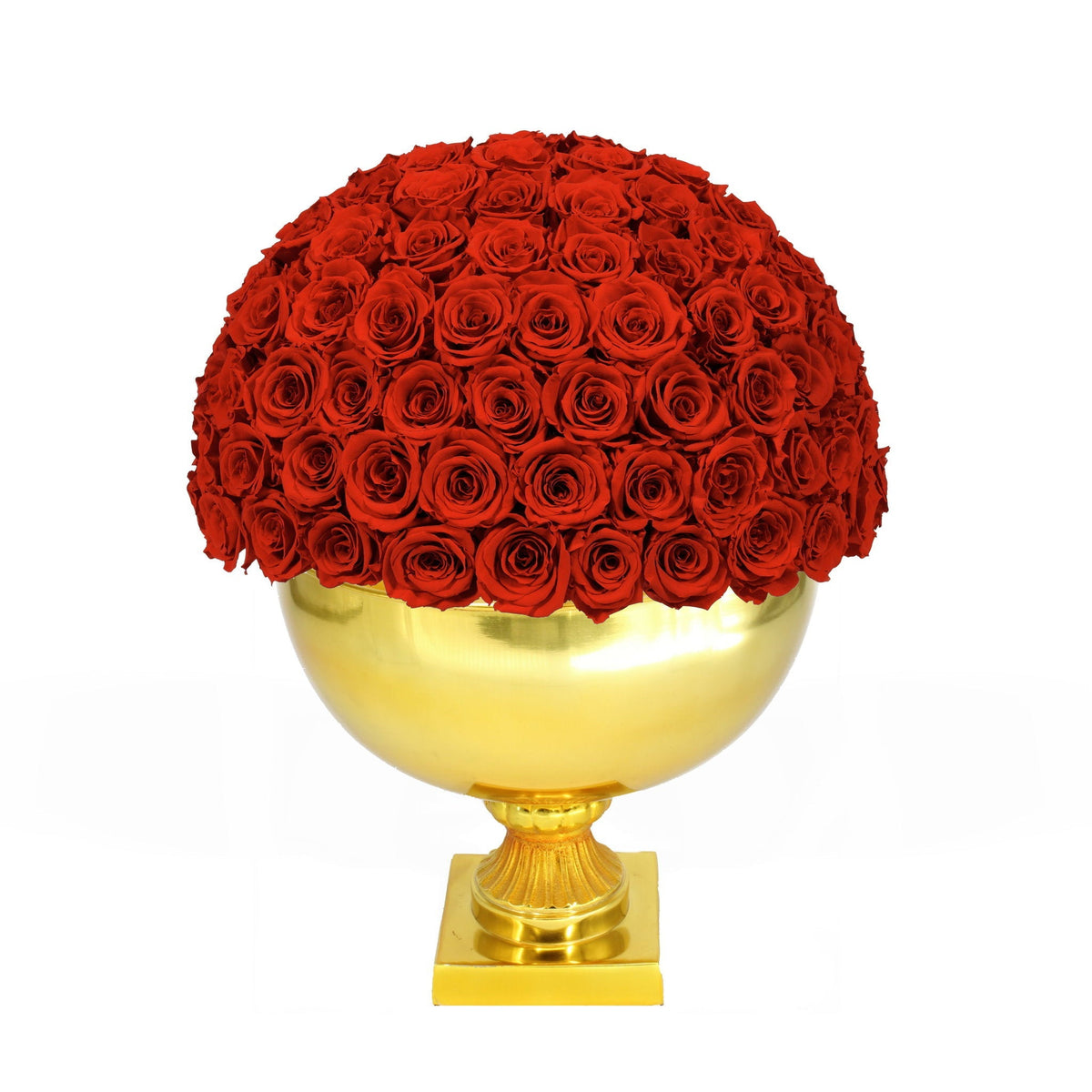 Infinite Rose Punch Bowl Gold