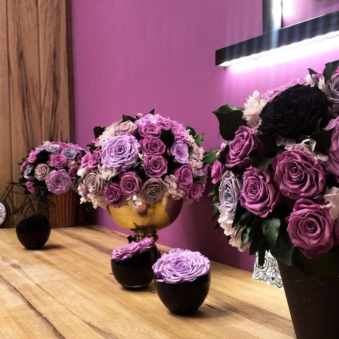Luxury Purple Roses Delivery London | Ecuadorian Purple Roses | OnlyRoses