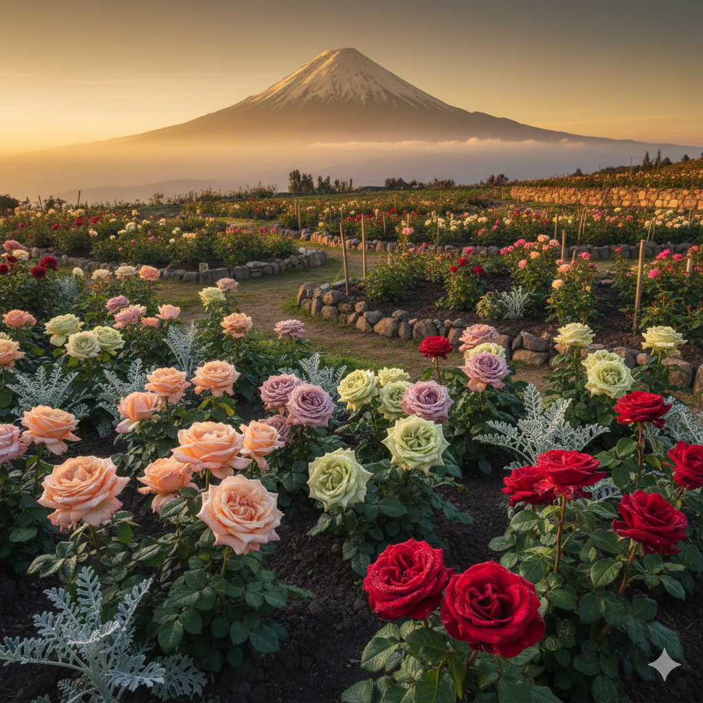 Roses & Carnations from the Heights of the Andes