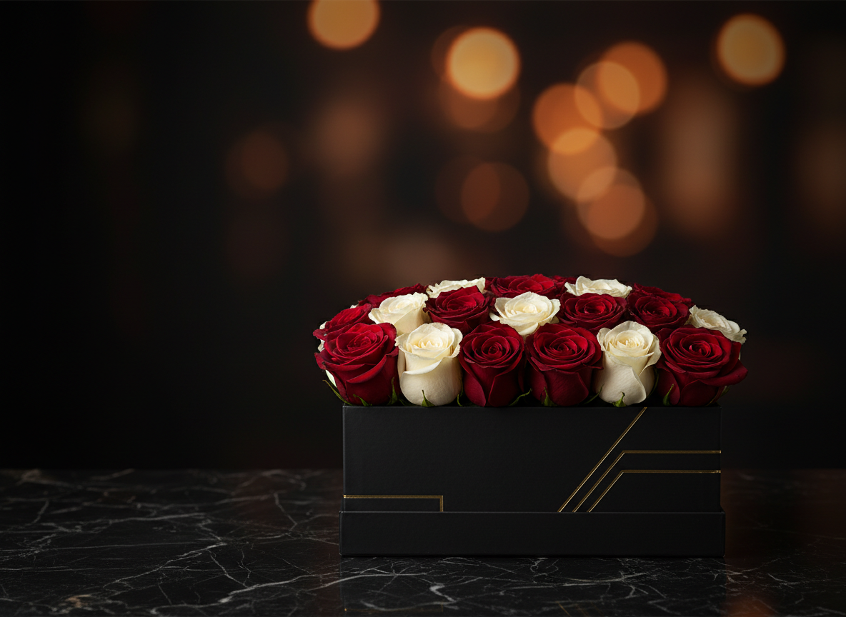 First Date Pink roses bouquet