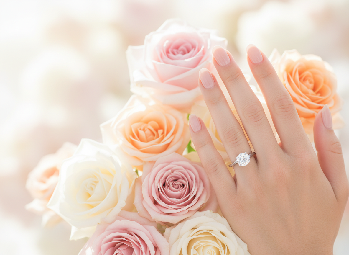 First anniversary red roses luxury box