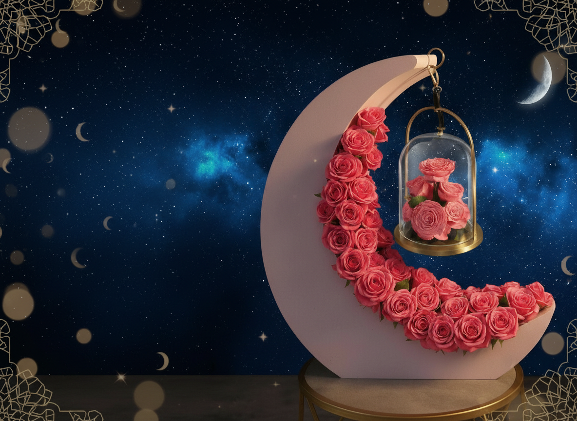 First anniversary red roses luxury box
