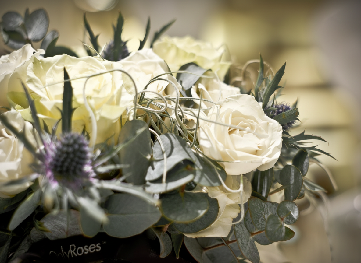 First anniversary red roses luxury box
