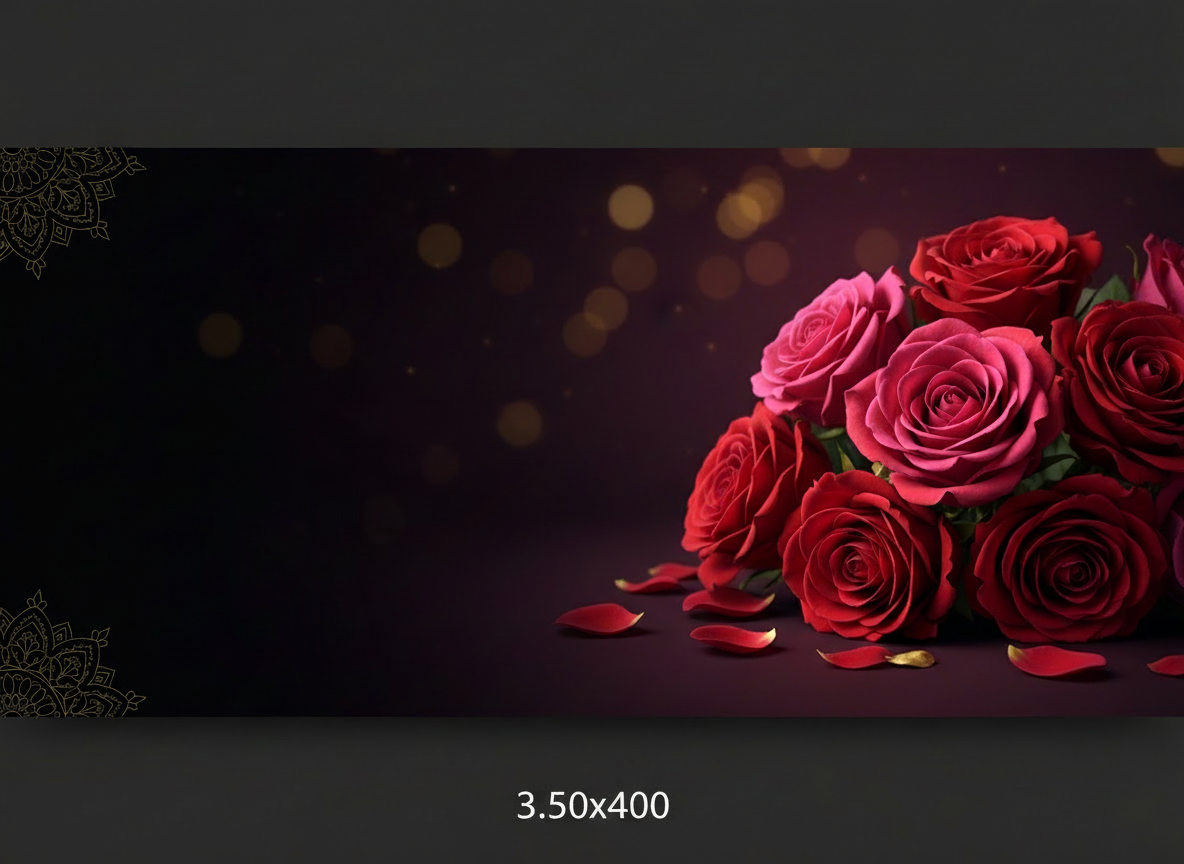 First anniversary red roses luxury box