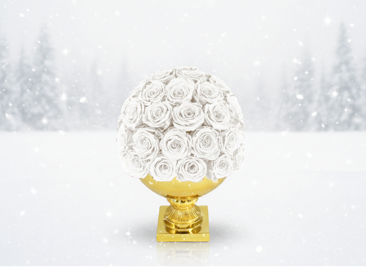 First anniversary red roses luxury box