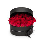 Black box with red roses and 'OnlyRoses' branding on a white background
