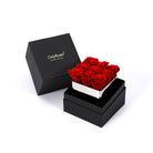Black box with red roses and 'Only Roses' branding on a white background
